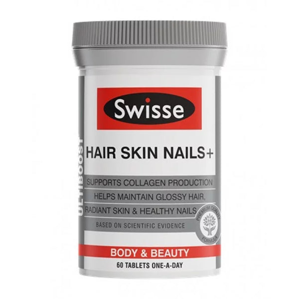 Swisse Ultiboost Hair Skin Nails+ 60 Tablets