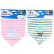1st Steps Striped Bandana Bib For Babies 0 To 12 Months 1 Piece