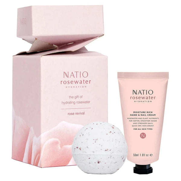 Natio Rose Garden Bath Bomb - Xmas 23