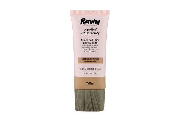 Raww Superfood Glow Beauty Balm Cream Toffee