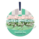 Designer Brands Good Hair Day Scrunchie Set Mint Chip