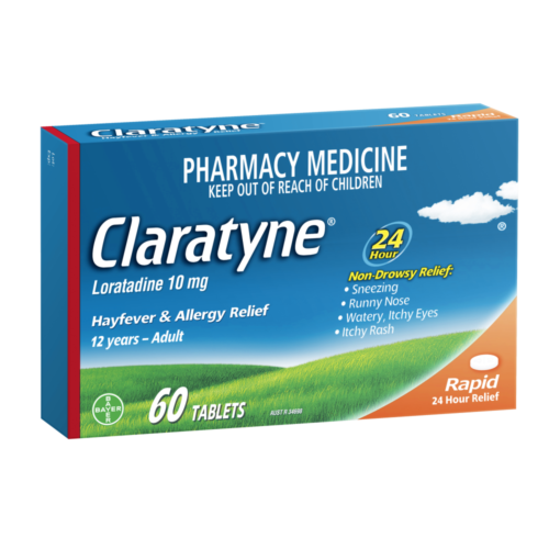 Claratyne Rapid 60 Tablets