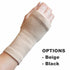 Bodyassist Slip On Wrist And Hand Support Beige Medium