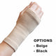 Bodyassist Slip On Wrist And Hand Support Beige Medium