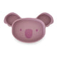Plum Silicone Suction Koala Plate In Dusty Berry