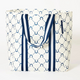 Project Ten Shopper Tote Navy Horseshoe