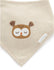Purebaby Owl Bandana Bib Organic Cotton