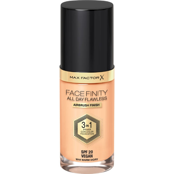 Max Factor Facefinity All Day Flawless 3 In 1 Foundation #44 - Warm Ivory