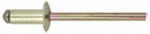 Generic Aluminium Blind Rivets Paperbark 4.1 to 4.3mm Grip Range Pack of 100