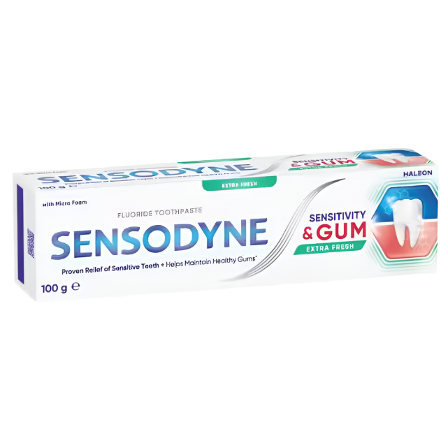 Sensodyne Toothpaste Sens & Gum Extra Fresh 100G – Cosmetics Squad
