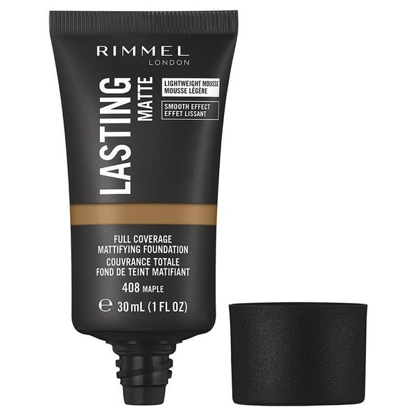 Rimmel Lasting Finish Matte Foundation 408 Maple