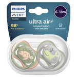 Philips Avent Ultra Air Soother for Babies 6 to 18 Months 2 Pack