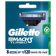 Gillette Mach 3 Turbo 3D Cartridges 8 Pack