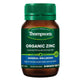 Thompson's Organic Zinc for Immune and Skin Health 80 Tablets