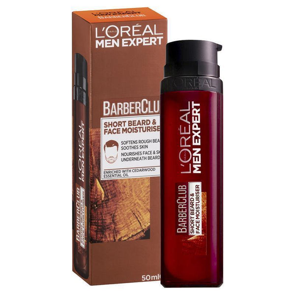 L'Oreal Men Expert Barber Club Short Beard and Face Moisturiser 50ml