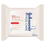Johnson's Refreshing Facial Cleansing Wipes for Normal Skin 25 Wipes