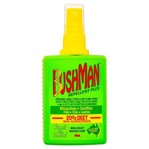 Bushman Plus Insect Repellant Pump Spray 100Ml