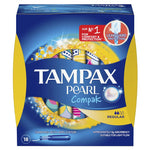 Tampax Pearl Compak Tampons Super 18 Pack