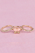 Great Pretenders Boutique Butterfly Garden Rings