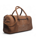 HeartBeat Driftwood Full Grain Leather Duffle Bag