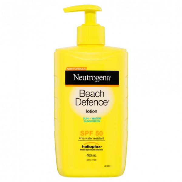 Neutrogena Beach Defence Sunscreen Lotion SPF 50 400ml