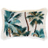 Escape to Paradise Cushion Cover Coastal Fringe Palm Trees Natural 35CM x 50CM