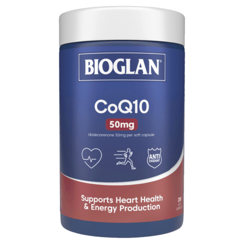 Bioglan CoQ10 50mg 200 Capsules