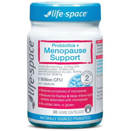 Life Space Probiotic + Menopause Support 30 Caps