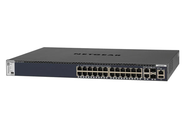 Netgear GSM4328S 24-Port Fully Managed Stackable Layer 3 Switch [GSM4328S-100AJS]