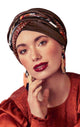 Scarlett Boho Velvet Turban Hair Wrap 7260