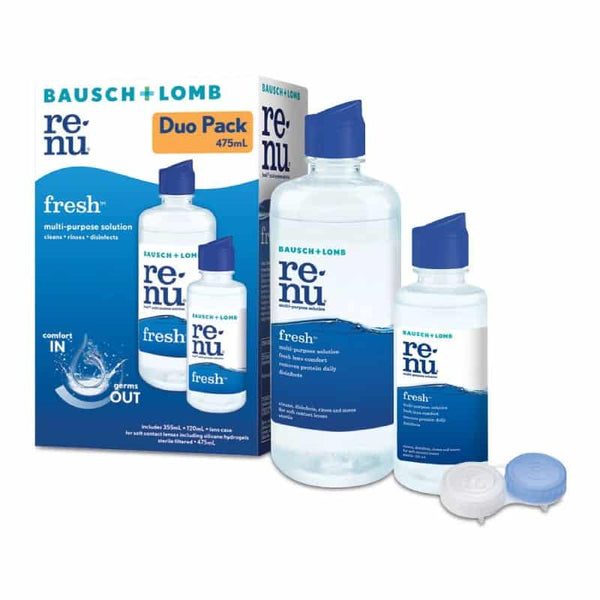 Bausch + Lomb Renu Fresh Multi-purpose Solution Duo Pack 355Ml+120Ml