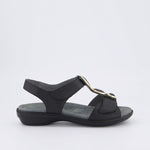 Homyped Womens Analise T Bar Shoes Black