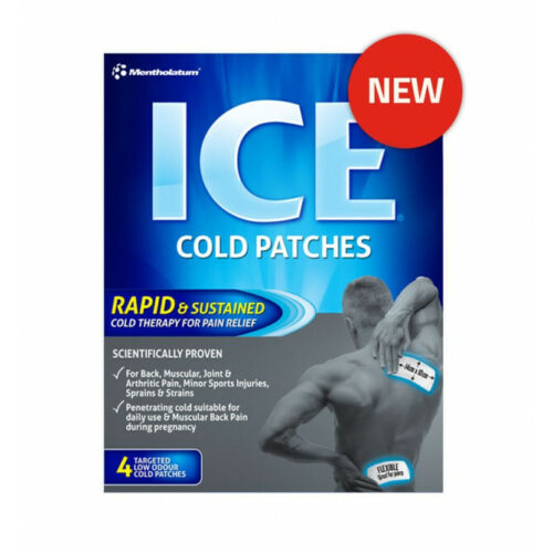 Mentholatum Ice Cold Patches 4 Pack