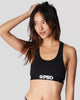 PSD Underwear Modal Solids Black Sports Bra