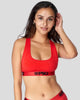 PSD Modal Solids Red Sports Bra