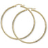 Rossan PC2301 Gold Plated Hoop Earrings 60MM