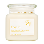 Conscious Candles Cherish Clear Quartz 510G