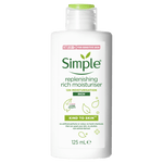Simple Kind To Skin Rich Moisturiser Replenishing 125ml