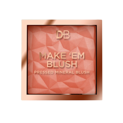 DB Cosmetics Make 'Em Blush Pressed Mineral Blush Peach Glow