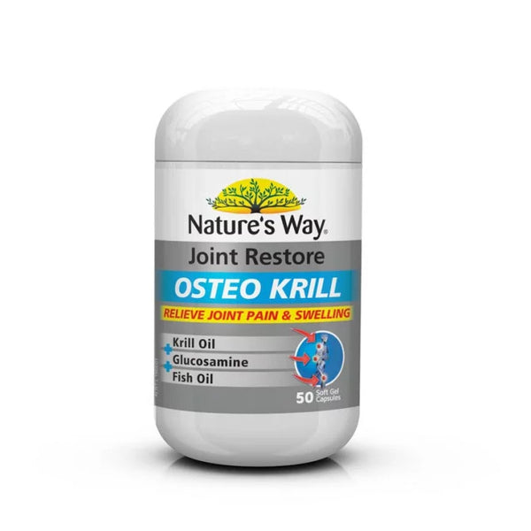 Natures Way Joint Restore Osteo Krill 50 Capsules