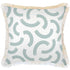 Escape to Paradise Cushion Cover Coastal Fringe Muse Seafoam 60CM X 60CM