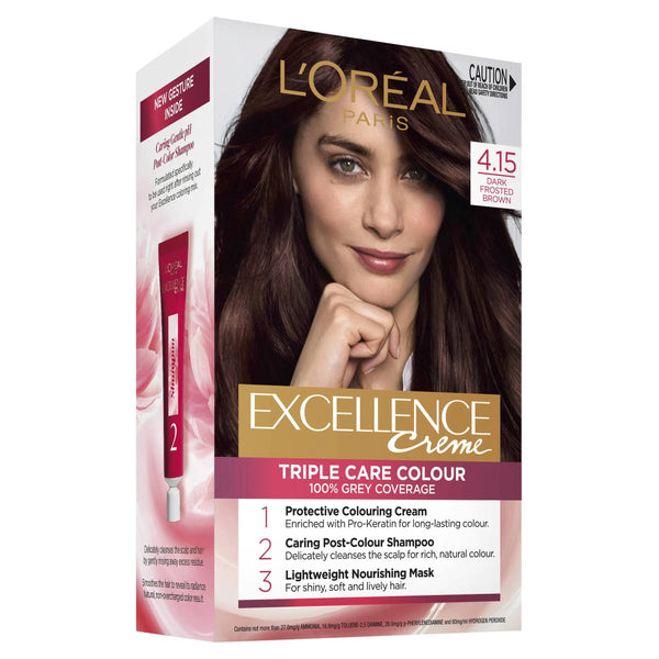 L'Oréal Excellence 4.15 Dark Frosted Brown