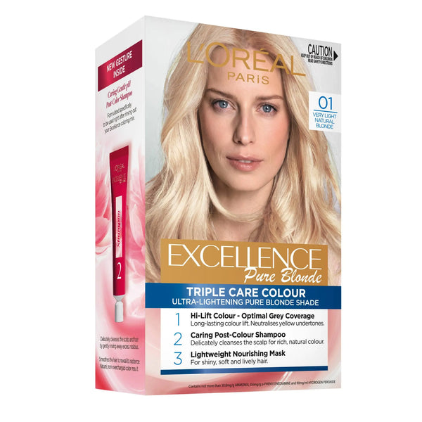 Loreal Excellence 01 Very Light Natural Blonde