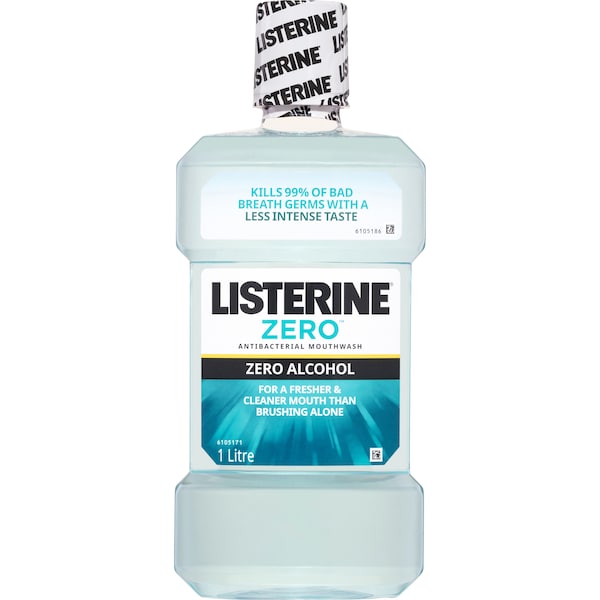 Listerine Mouthwash Zero 1L