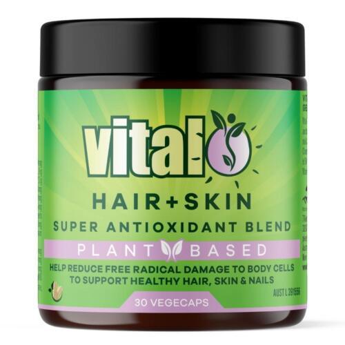 Vital Plant Based Hair + Skin Super Antioxidant Blend 30 Vegecaps