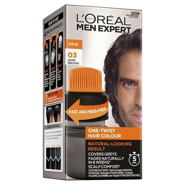 L'Oreal Paris Men Expert Semi Permanent Hair Colour 03 Dark Brown