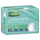 Depend Unisex Underwear Super Plus Small & Medium 10 Pack