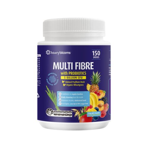 Henry Blooms Tropical Multi Fibre With Probiotics 750g