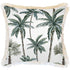 Escape to Paradise Cushion Cover Coastal Fringe Palm Tree Paradise White 60CM X 60CM