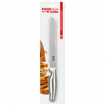 Food Guru Stainless Steel Bread Knife Serrated Blade